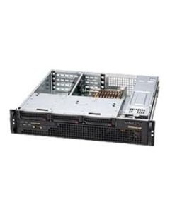 Supermicro SC825MTQ-R700UB Chassis - Rack-mountable - Black