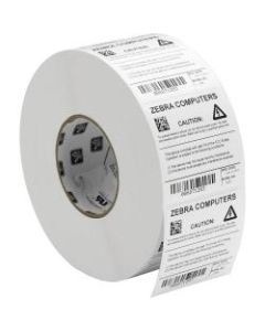 Zebra Label, BM5052, Polyester 3in x 3in Thermal Transfer Zebra ZUltimate 3000T, 3in Core