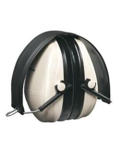 3M PELTOR Optime 95 Behind-the-Head Earmuffs, Black/White