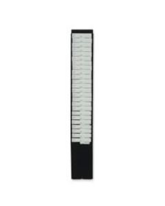 Acroprint M120R Expanding Time Card Rack, 25 Pockets, 26.5in x 4in x 2.25in, Black