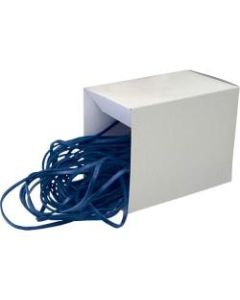 Alliance Rubber Can Bandz, Large, 17in, Blue, Box Of 50