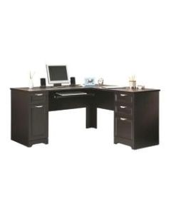 Realspace Magellan 59inW L-Shape Corner Desk, Espresso