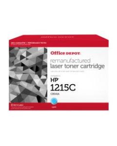 Office Depot Brand OD1215C Remanufactured Cyan Toner Cartridge Replacement For HP 125A