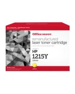 Office Depot Brand OD1215Y Remanufactured Yellow Toner Cartridge Replacement For HP 125A