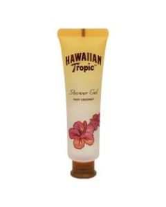 Hawaiian Tropic Silky Coconut Body Wash, 1.35 Oz, Pack of 144 Tubes