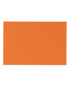LUX Flat Cards, A1, 3 1/2in x 4 7/8in, Mandarin Orange, Pack Of 500