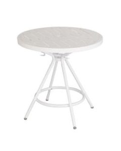 Safco CoGo Outdoor/Indoor Round Table, 36in Diameter, White