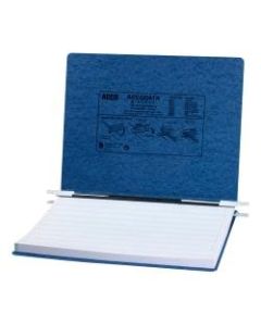 Wilson Jones Presstex Data Binder With Retractable Hooks, 60% Recycled, Dark Blue