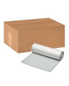 High Density (HDPE) Coreless Roll Liners, 33in x 40in, 33 Gallons, Box Of 250 (AbilityOne 8105-01-557-4983)