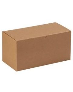 Office Depot Brand Gift Boxes, 12inL x 6inW x 6inH, 100% Recycled, Kraft, Case Of 50