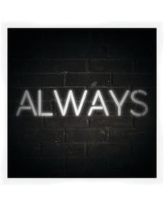 PTM Images Matted Framed Wall Art, Always, 22inH x 22inW