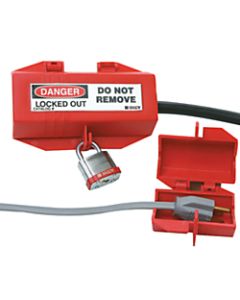 Plug Lockouts, 110V, Red