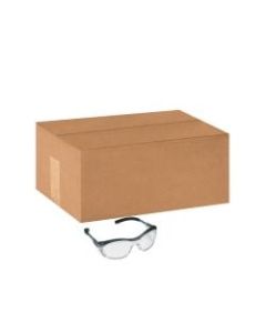 Nuvo Anti-Fog Hard Coat Safety Eyewear, Clear Lens, Translucent Gray Frame, Case Of 20