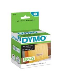 DYMO LabelWriter 30254 Clear Address Label, Roll Of 130 Labels