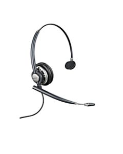 Plantronics EncorePro HW710 Monaural Over-The-Head Customer Service Headset, Gray, 78712-101