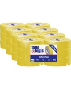 Tape Logic Gaffers Tape, 2in x 60 Yd., Yellow, Case Of 24 Rolls