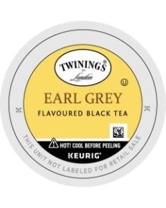 Twinings Earl Grey Tea Single-Serve K-Cups, Box Of 24
