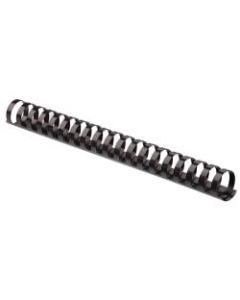 Fellowes Letter-Size Plastic Comb Bindings, 3/4in, 120-Sheet Capacity, Black, Box Of 100