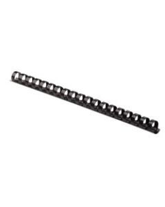 Fellowes Letter-Size Plastic Comb Bindings, 5/16in, 40-Sheet Capacity, Black, Box Of 100