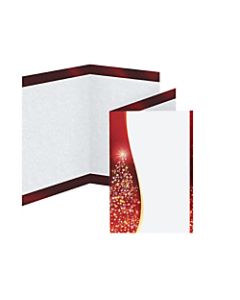 Great Papers! Holiday-Themed Programs, Holiday Foil Shimmer, 5 1/2in x 8 1/2in, Pack Of 25