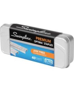 Swingline Optima Premium Staples, 1/4in Standard Strip, Box Of 3,750