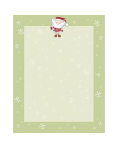 Great Papers! Holiday Stationery, 8 1/2in x 11in, Merry Christmas Santa, Pack Of 100 Sheets