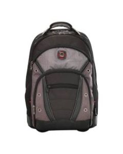 Wenger Synergy Wheeled Laptop Backpack, Black/Gray