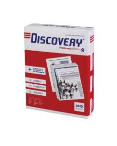 Soporcel Discovery Multi-Use Paper, Letter Size (8 1/2in x 11in), 20 Lb, Ream Of 500 Sheets, Case Of 10 Reams