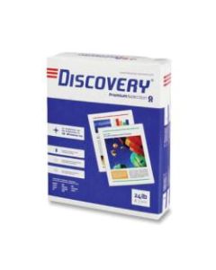 Discovery Multi-Use Paper, Letter Size (8 1/2in x 11in), 24 Lb, Carton Of 5,000 Sheets