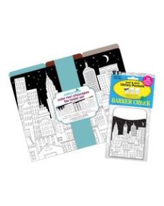 Barker Creek Folder/Pocket Set, 9in x 12in, Cityscapes, Set of 42