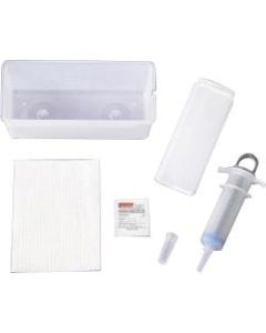 Medline Sterile Piston Irrigation Syringe Trays, Pack Of 20 Trays