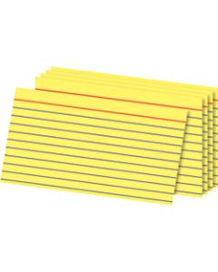 OfficeMax Ruled Index Cards, 3in x 5in, Pack Of 100