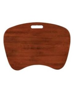 LapGear Bamboo Lap Desk, 22-1/2in x 15-15/16in x 2-5/8in, Chestnut