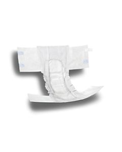 FitRight Plus Disposable Briefs, Medium, 32 - 42in, White, 20 Briefs Per Bag, Case Of 4 Bags