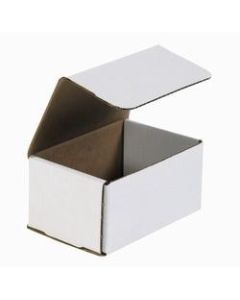 Office Depot Brand White Corrugated Mailers, 6in x 4in x 3in, Pack Of 50