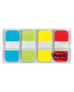 Post-it Tabs With On-The-Go Dispenser, 5/8in, Assorted Colors, Pack Of 40 Tabs