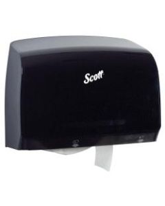 MOD Touchless Manual Bathroom Tissue Dispenser, 12 5/8inH x 13 1/16inW x 7 1/8inD, Black
