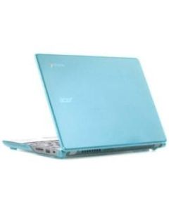 iPearl mCover Chromebook Case - For Chromebook - Aqua - Shatter Proof - Polycarbonate