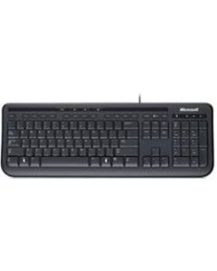 Microsoft 600 Wired Keyboard, Black
