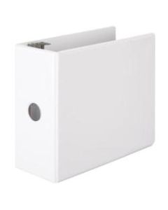 Wilson Jones View 3-Ring Binder, 5in D-Rings, 36% Recycled, White