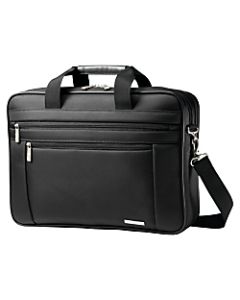 Samsonite Classic Business Briefcase, 12in x 16.5in x 4.5in, Black