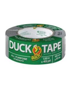 Duck Colored Duct Tape, 1 7/8in x 45 Yd., Silver