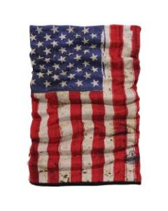Ergodyne N-Ferno 6491 Reversible Thermal Multi-Band Bandana, One Size, American Flag
