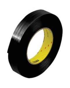 Scotch 890MSR Strapping Tape, 3in Core, 1in x 60 Yd., Black, Case Of 12