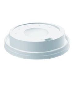 Dart Cafe G Cappuccino Dome Lids, For 8 Oz Cups, White, Case Of 1,000