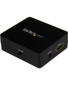 StarTech.com HDMI Audio Extractor - HDMI to 3.5mm Audio Converter - 2.1 Stereo Audio - 1080p