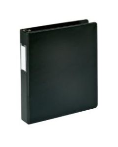 Office Depot Brand Durable 3-Ring Binder, 1 1/2in D-Rings, 100% Recycled, Black