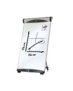 Quartet Euro Magnetic Dry Erase Easel, 27in x 39in