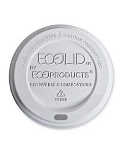 Eco-Products Hot Cup Lids, Translucent, Pack Of 800