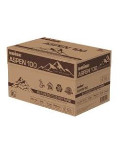 Boise ASPEN Copy Paper, Letter Size (8 1/2in x 11in), 98 (U.S.) Brightness, 100% Recycled, Ream Of 500 Sheets, Case Of 10 Reams